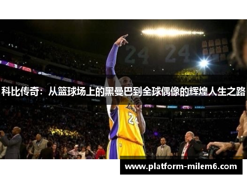 科比传奇：从篮球场上的黑曼巴到全球偶像的辉煌人生之路